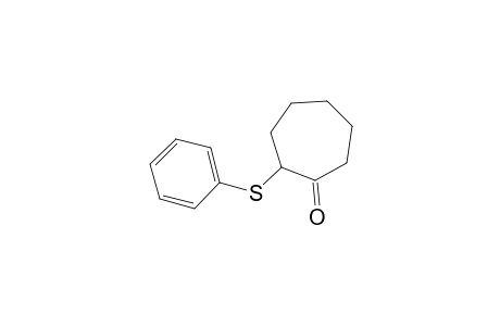 2-(Phenylthio)-1-cycloheptanone
