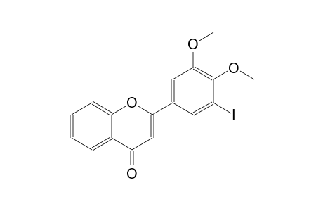 2-(3-iodo-4,5-dimethoxyphenyl)-4H-chromen-4-one