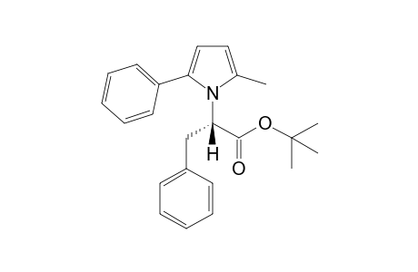 Tert-Butyl Ester of (S)-2-(2-Methyl-5-phenyl-1H-pyrrol-1-yl)-3-phenylpropionic Acid