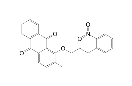 2-Methyl-1-[3-(2-nitrophenyl)propoxy]-9,10-anthraquinone