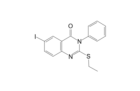 2-(Ethylsulfanyl)-6-iodo-3-phenyl-4(3H)-quinazolinone