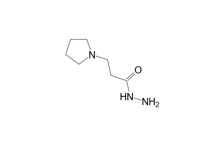 1-pyrrolidinepropanoic acid, hydrazide