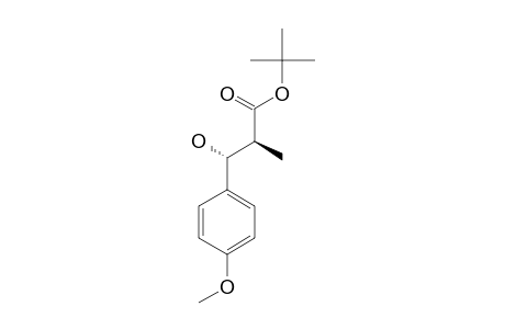 TERT.-BUTYL-(2S,3R)-3-HYDROXY-3-(4-METHOXYPHENYL)-2-METHYLPROPANOATE