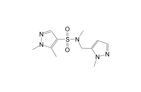 1H-pyrazole-4-sulfonamide, N,1,5-trimethyl-N-[(1-methyl-1H-pyrazol-5-yl)methyl]-