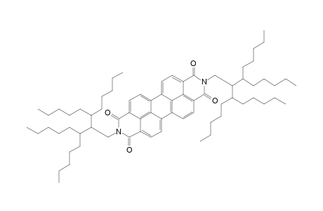 N,N'-Bis(2-(1-pentylhexyl)-3-pentyloctyl)perylene-3,4:9,10-bis(dicarboximide)