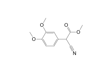 Methyl 2-(3,4-dimethoxyphenyl)-2-cyanoacetate