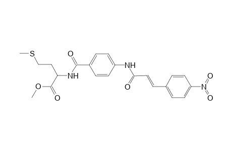 N-{4'-[4"-(Nitrocinnamoyl)amino]benzoyl}-methionine - Methyl Ester