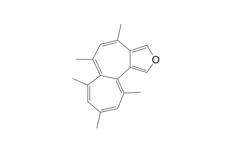 4,6,7,9,11-Pentamethylheptaleno[1,2-c]furan