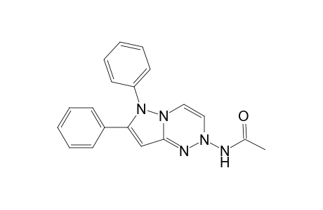 Acetamide, N-(6,7-diphenylpyrazolo[5,1-c][1,2,4]triazin-2(6H)-yl)-