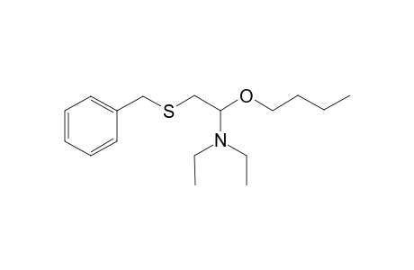 N-[1-(Benzylsulfanyl)pentan-2-yloxymethyl]-N-ethylethanamine