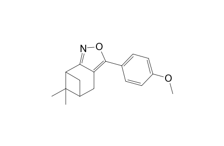 4,5,6,7-Tetrahydro-3-(4'-methoxyphenyl)-6,6-dimethyl-5,7-methylene bridge-2,1-benzisoxazole