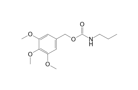 3,4,5-Trimethoxybenzyl alcohol, propylcarbamate