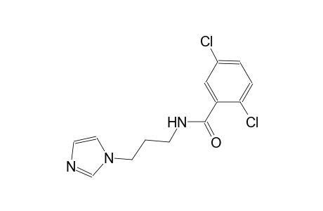 2,5-dichloro-N-[3-(1H-imidazol-1-yl)propyl]benzamide