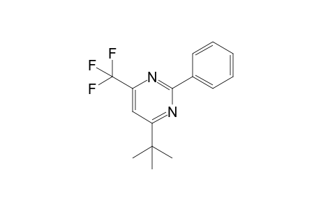4-tert-Butyl-2-phenyl-6-(trifluoromethyl)pyrimidine