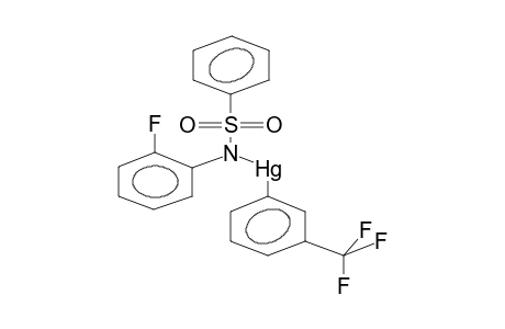3-TRIFLUOROMETHYLPHENYL-[N-(2-FLUOROPHENYL)PHENYLSULPHONYLAMIDO]MERCURY