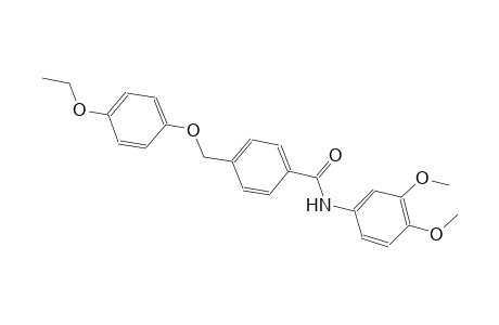 N-(3,4-dimethoxyphenyl)-4-[(4-ethoxyphenoxy)methyl]benzamide