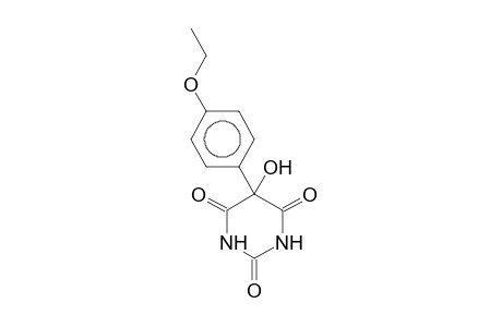 1,3-Diazacyclohexane-2,4,6-trione, 5-hydroxy-5-(4-ethoxyphenyl)-