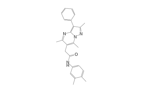 pyrazolo[1,5-a]pyrimidine-6-acetamide, N-(3,4-dimethylphenyl)-2,5,7-trimethyl-3-phenyl-