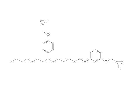 [[4-[1-Heptyl-8-[3-(oxiranylmethoxy)phenyl]octyl]phenoxy]methyl]oxirane
