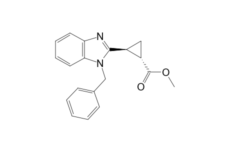 (1S,2S)-2-(1-Benzyl-1H-benzoimidazol-2-yl)-cyclopropanecarboxylic acid methyl ester