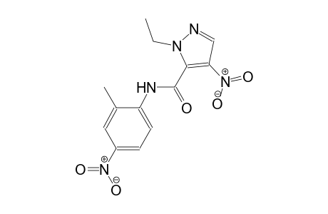 1-ethyl-N-(2-methyl-4-nitrophenyl)-4-nitro-1H-pyrazole-5-carboxamide