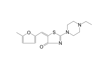 2-(4-Ethyl-piperazin-1-yl)-5-(5-methyl-furan-2-ylmethylene)-thiazol-4-one