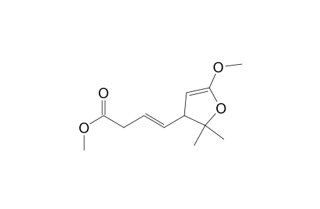 5-Methoxy-3-(2-e-methoxycarbonyl-1-propenyl)-2,2-dimethyl-2,3-dihydrofuran