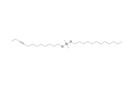 Silane, dimethyl(dodec-9-ynyloxy)dodecyloxy-