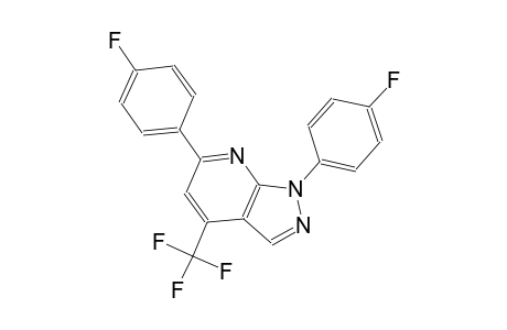 1H-pyrazolo[3,4-b]pyridine, 1,6-bis(4-fluorophenyl)-4-(trifluoromethyl)-