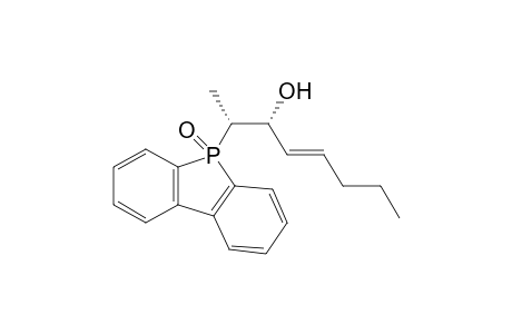syn-(2RS,3RS;E)-2-(5-Oxodibenzophosphino-5-yl)oct-4-en-3-ol