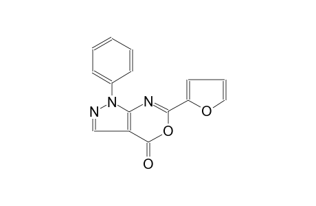 6-(2-furyl)-1-phenylpyrazolo[3,4-d][1,3]oxazin-4(1H)-one