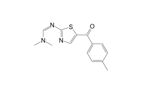 N'-(5-p-toluoylthiazol-2-yl)-N,N-dimethylforamidine