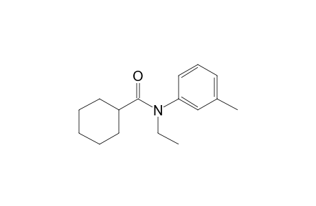 Cyclohexanecarboxamide, N-ethyl-N-(3-methylphenyl)-