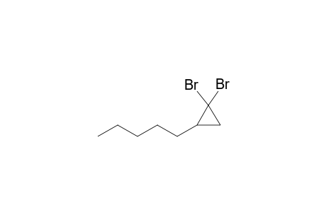 1,1-Dibromo-2-pentylcyclopropane