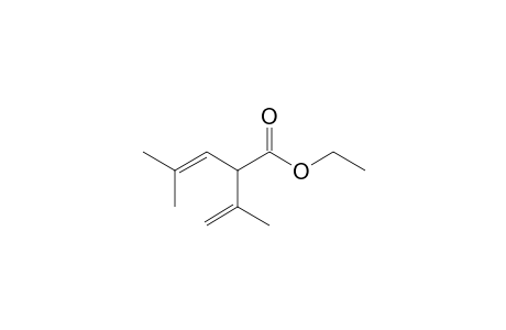 2-isopropenyl-4-methyl-pent-3-enoic acid ethyl ester