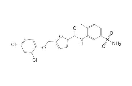 N-[5-(aminosulfonyl)-2-methylphenyl]-5-[(2,4-dichlorophenoxy)methyl]-2-furamide