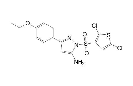 1H-pyrazol-5-amine, 1-[(2,5-dichloro-3-thienyl)sulfonyl]-3-(4-ethoxyphenyl)-