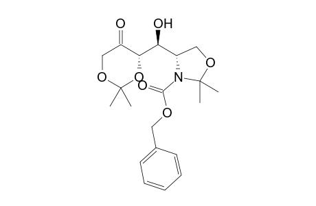 (S)-4-[(S)-((S)-2,2-Dimethyl-5-oxo-[1,3]dioxan-4-yl)-hydroxy-methyl]-2,2-dimethyl-oxazolidine-3-carboxylic acid benzyl ester