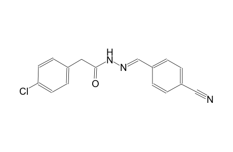 benzeneacetic acid, 4-chloro-, 2-[(E)-(4-cyanophenyl)methylidene]hydrazide