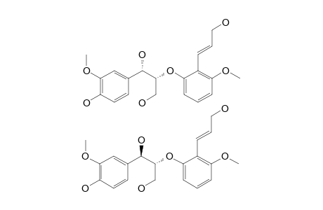1-(4-HYDROXY-3-METHOXYPHENYL)-2-[2-[(E)-3-HYDROXY-1-PROPENYL]-3-METHOXYPHENOXY]-1,3-PROPANEDIOL;MIXTURE