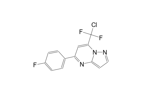 7-[chloro(difluoro)methyl]-5-(4-fluorophenyl)pyrazolo[1,5-a]pyrimidine