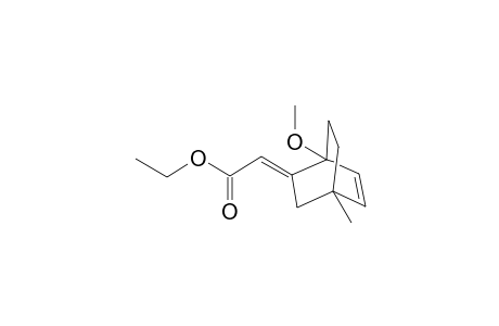 Ethyl (1-methoxy-4-methylbicyclo[2.2.2]oct-5-en-2-ylidine)acetate