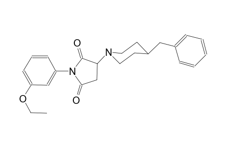 2,5-pyrrolidinedione, 1-(3-ethoxyphenyl)-3-[4-(phenylmethyl)-1-piperidinyl]-