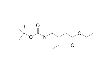 Ethyl 3-[[(1,1-Dimethylethoxy)carbonyl]methylamino]methyl]-3-pentenoate