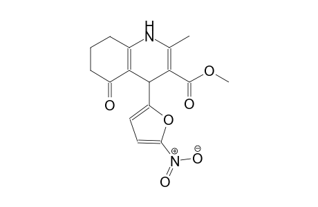 3-quinolinecarboxylic acid, 1,4,5,6,7,8-hexahydro-2-methyl-4-(5-nitro-2-furanyl)-5-oxo-, methyl ester