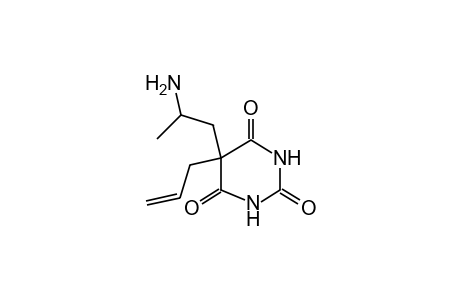 5-ALLYL-5-(2-AMINOPROPYL)BARBITURIC ACID