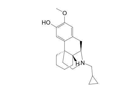 Morphinan-3-ol, 17-(cyclopropylmethyl)-2-methoxy-, (9.alpha.,13.alpha.,14.alpha.)-