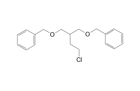 Butane, 1-(benzyloxy)-2-[(benzyloxy)methyl]-4-chloro-