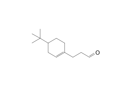 3-(4-tert-butyl-1-cyclohexenyl)propanal