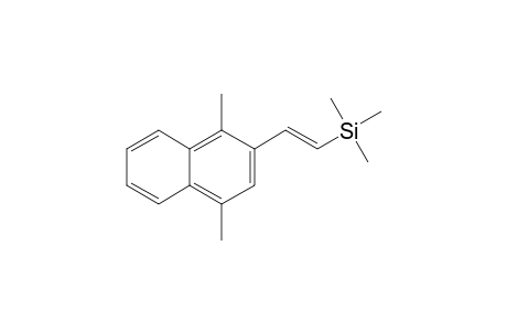 (E)-1,4-Dimethyl-2-(2-trimethylsilylethenyl)naphthalene